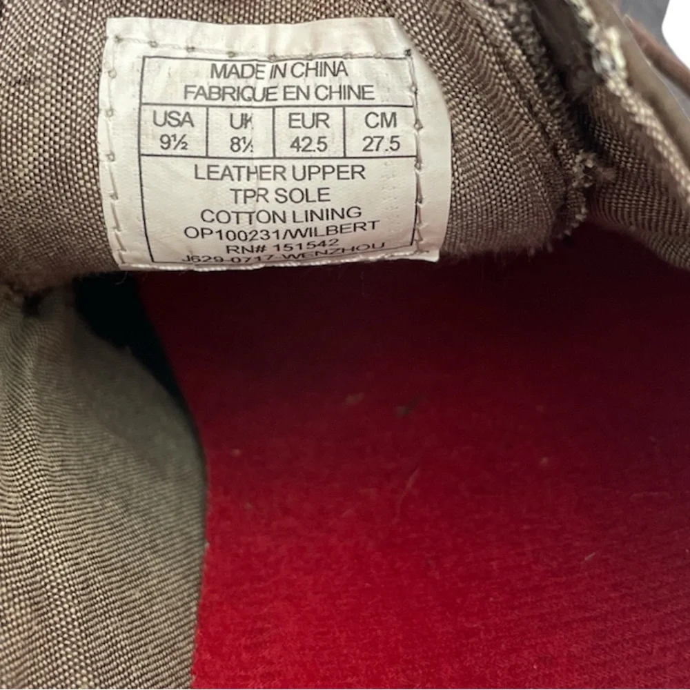 Original Penguin Brown Leather Oxfords